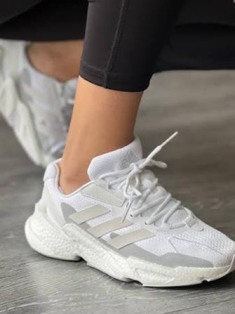 Adidas Women's X9000l4 X Rich Mnisi Lace Up White Sneakers Shoes Casual 5.5 US